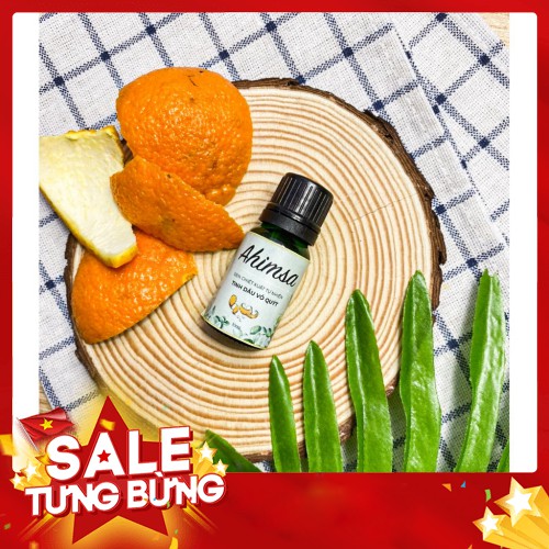 [GIÁ SỈ] Tinh Dầu Vỏ Quýt AHIMSA Nguyên Chất 10ml - Tinh Dầu Thiên Nhiên