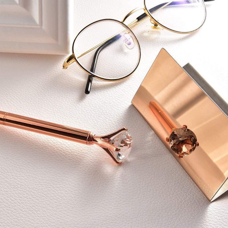 Giá đỡ danh thiếp để bàn bằng thép không gỉ 2 màu tùy chọn