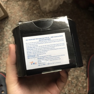 Gel Thơm Khử Mùi Dạng Hạt Pha Lê Clean & Fresh