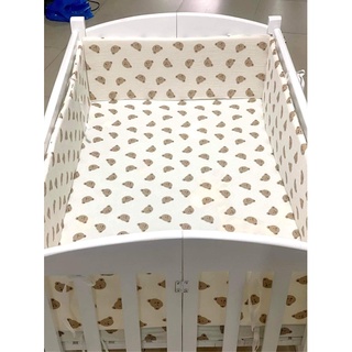 Ga chun bọc đệm cũi chất xô Muslin cao cấp