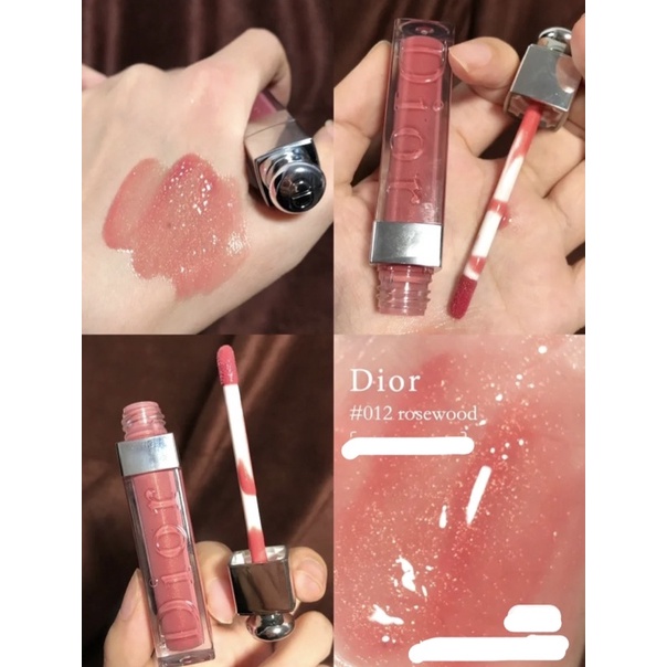 Son Dior Lip Maximizer Hyaluronic Lip Plumper màu 012 Rosewood FULLSIZE UNBOX