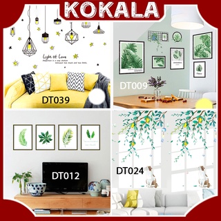 Giấy Dán Tường Trang Trí Phòng Hàn Quốc Decor Phòng Khách Đẹp Cao Cấp Có Keo	Dán Sẵn	KOKALA	DTG40