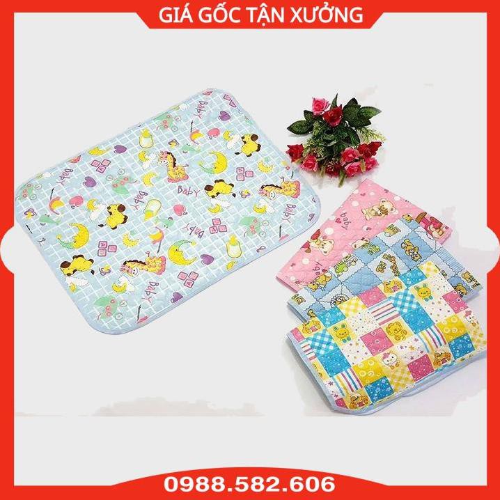 Chiếu Lót Nhựa Nhỏ Chống Tràn Cho Bé Sơ Sinh - Kích Thước 40x50cm - BTT00540