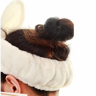 Băng đô, turban quấn tóc rửa mặt, trang điểm Hàn Quốc
