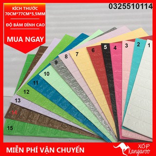MIẾNG XỐP DÁN TƯỜNG 3D CHỐNG ẨM HÀ NỘI HÀNG XỊN