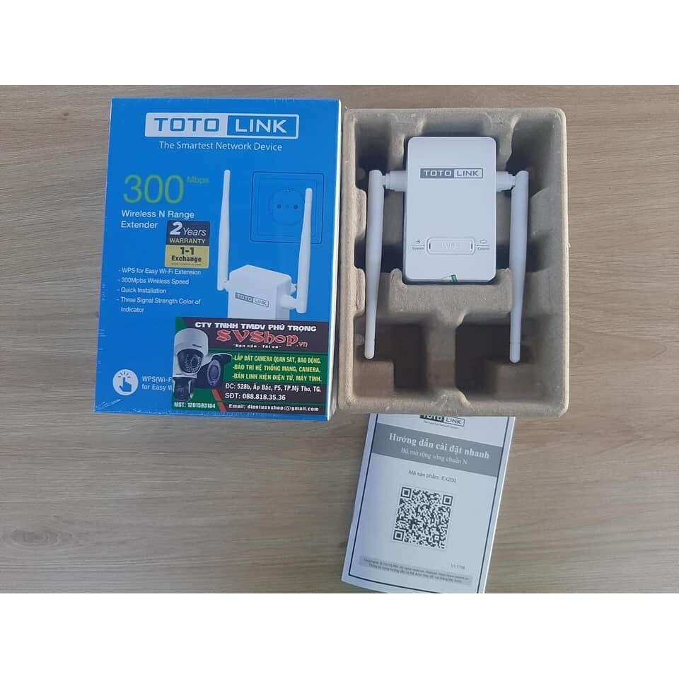 Kích Wifi ToTo Link EX200