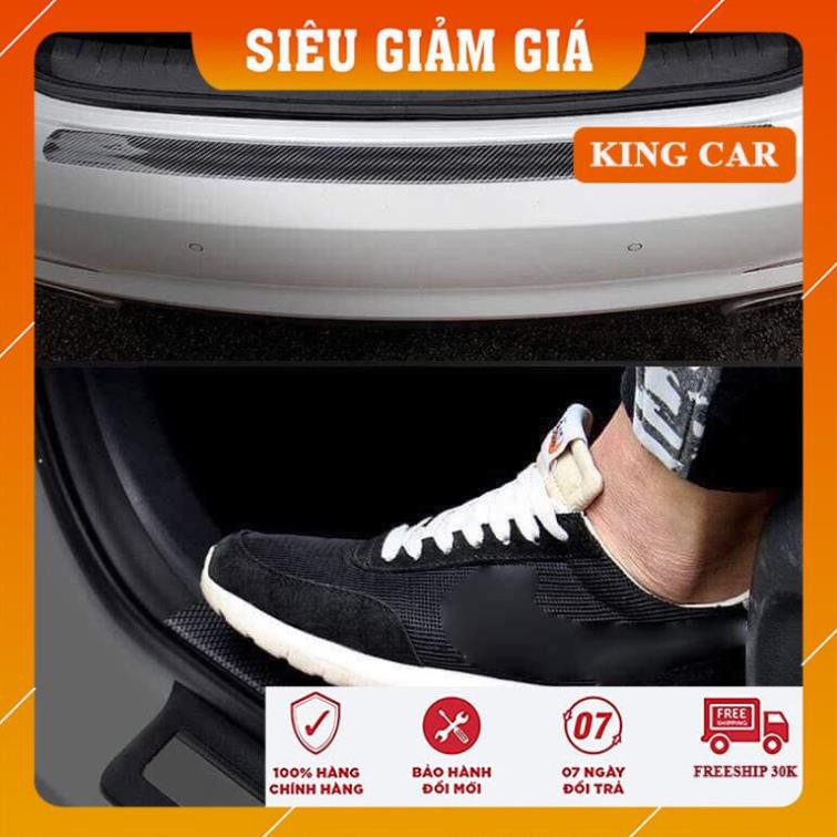 Nẹp dán cao su vân carbon, dải nẹp carbon trang trí và chống trầy xước xe ô tô - Shop KingCar