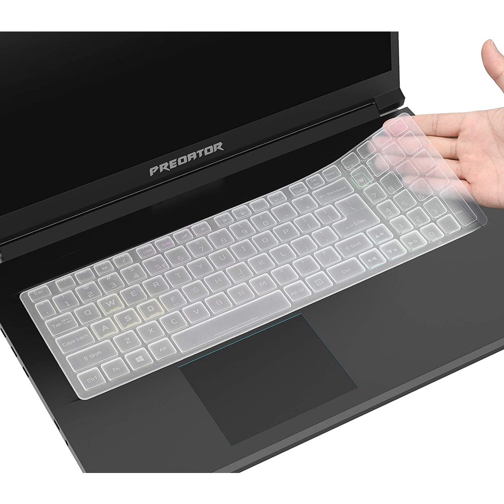 Miếng Silicone Bảo Vệ Bàn Phím Máy Tính Acer Predator Helios 300 PH315-52 / 53 / 54 PH317-53 / 54 15.6 17.3