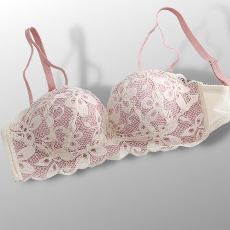 Áo Lót Nữ 2 Dây Nâng Ngực AN Ren Tạo Khe Ngực FL16