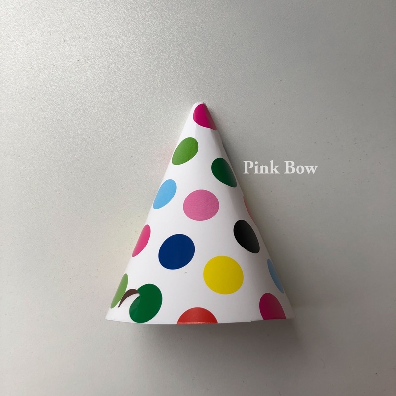 Nón sinh nhật giấy có dây đeo đủ kiểu và màu đẹp