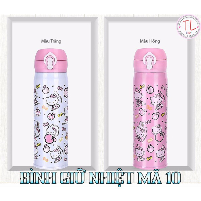 BÌNH GIỮ NHIỆT - BÌNH NƯỚC GIỮ NHIỆT - BÌNH GIỮ NÓNG LẠNH - BÌNH GIỮ NHIỆT HELLO KITTY