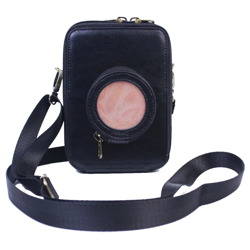 Bao Da Máy Ảnh Fujifilm Instax Mini Evo PU Evo Kèm Dây Đeo Vai Tiện Dụng