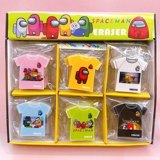 Dễ Thương Gôm Tẩy Mini Hình Biểu Tượng Among Us Độc Đáo