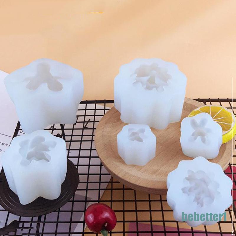 Khuôn silicon làm xà phòng / nến DIY tạo hình hình cây xương rồng 3d sáng tạo