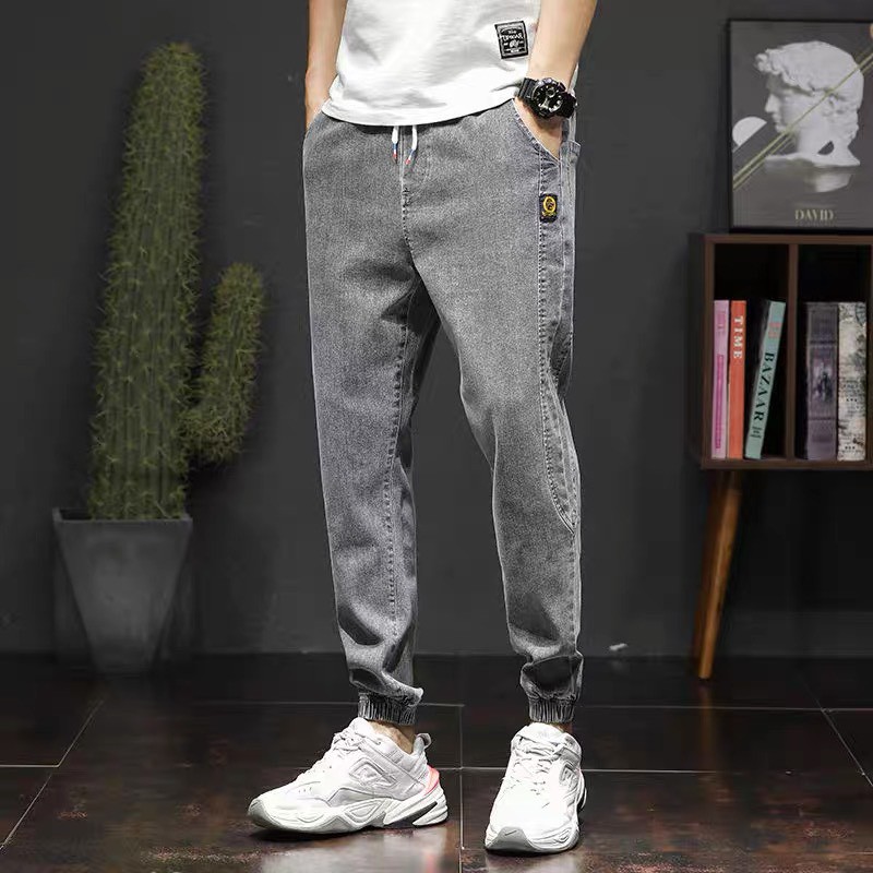 Quần Jean Nam Dáng Joger Trẻ Trung Vải Dày | BigBuy360 - bigbuy360.vn