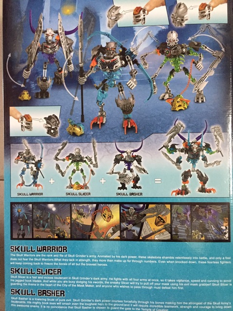 Hộp láp ráp Bionicle 711-1