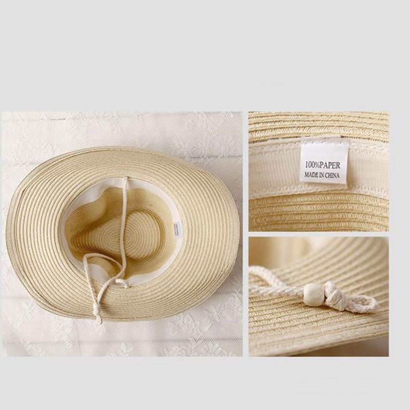 Mũ Cói Cao Bồi Dệt Tay Chống Nắng Kiểu Cao Bồi Phương Tây Thời Trang Xuân Hè Cho Nam Và Nữ