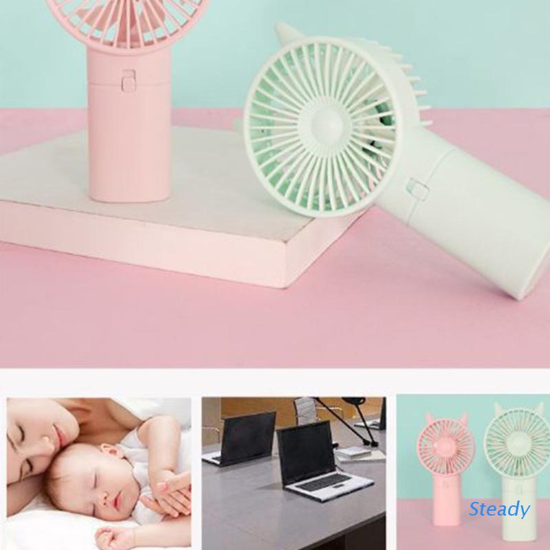 Quạt mini cầm tay chạy bằng pin tiện dụng