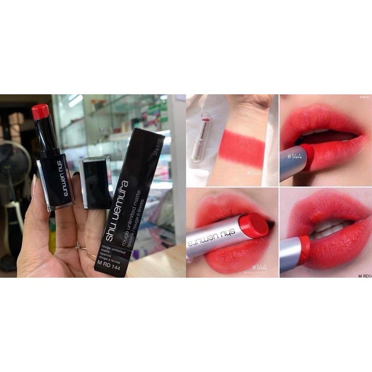 Son Shu matte limited vỏ đen siêu đẹp | BigBuy360 - bigbuy360.vn