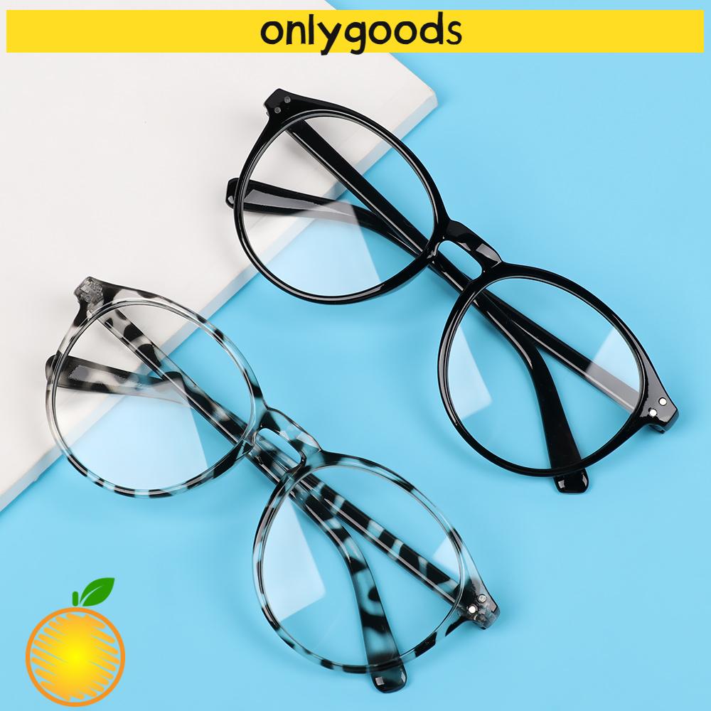 Mắt kính gọng tròn 1.0-4.0 chống tia UV họa tiết da báo thời trang cho nữ | BigBuy360 - bigbuy360.vn