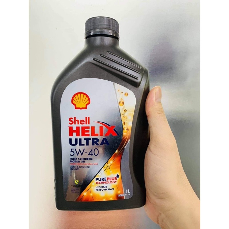Shell Helix Ultra 5W-40 dầu tổng hợp toàn phần - chai 1L