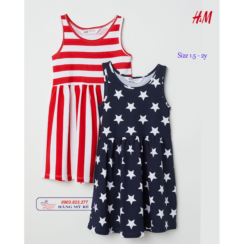 Đầm Jersey H&M bé gái