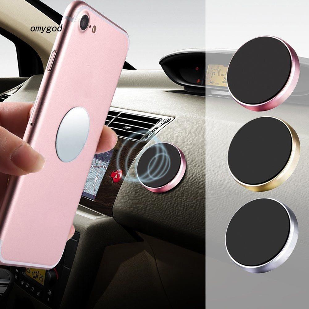 Giá Đỡ Điện Thoại / Thiết Bị Định Vị GPS Hít Nam Châm Mini Thông Dụng Cho Xe Hơi