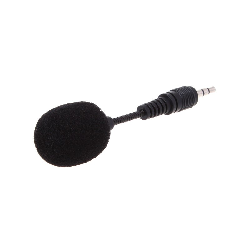 CRE  Mobile phone Mini 3.5mm Interface Flexible Microphone Stereo For iPhone Android