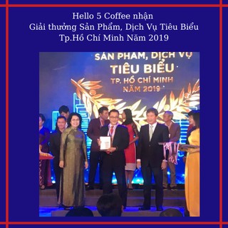 Cà phê Hello 5 ROBUSTA Chai 200g