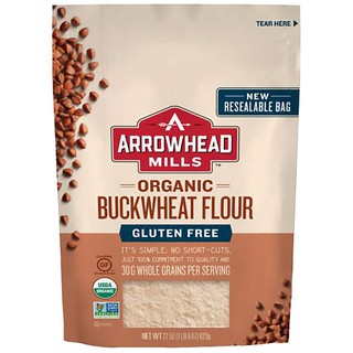 Bột kiều mạch hữu cơ Arrowhead Mills Buckwheat Flour 623g