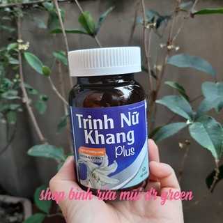 Trinh Nữ Khang Plus hỗ trợ giảm u xơ tử cung, u xơ tuyến vú lọ 60 viên