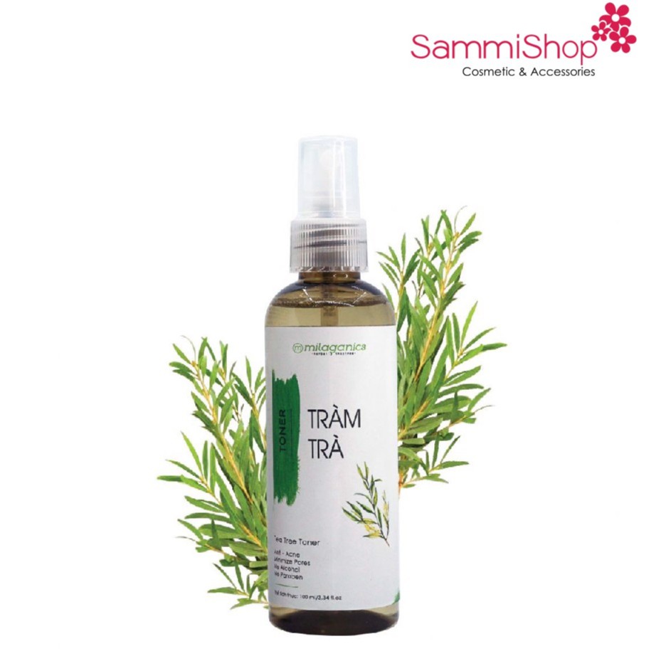 Toner Tràm trà Milaganics 100ml