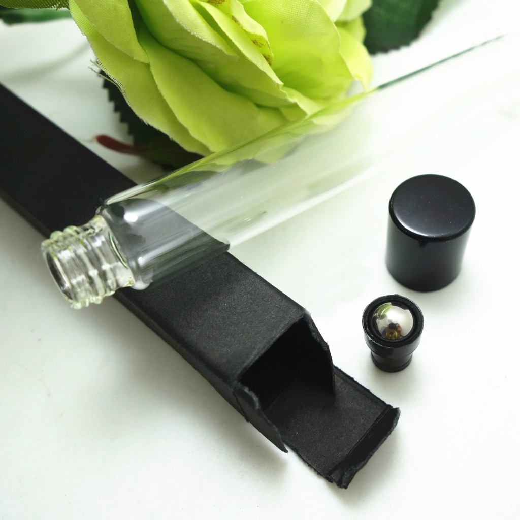 Lọ chiết nước hoa thủy tinh, đầu bi lăn 3ml, 5ml, 10ml