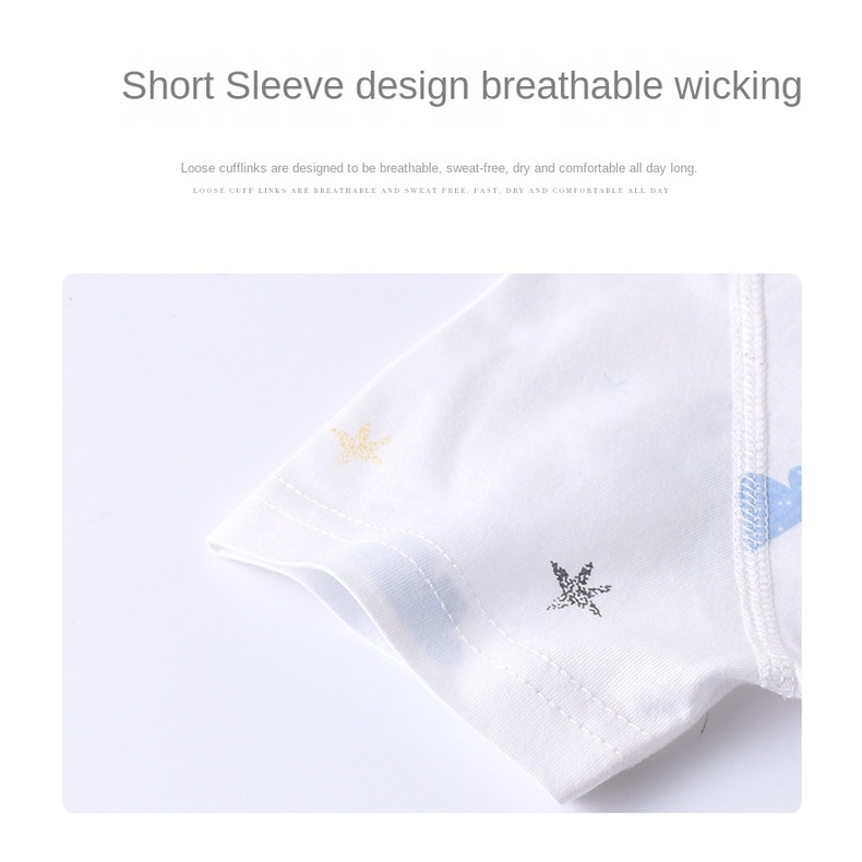 Bộ Áo Liền Quần Cotton In Hoạt Hình One Piece Dễ Thương Cho Bé Gái 0-24 Tháng Tuổi