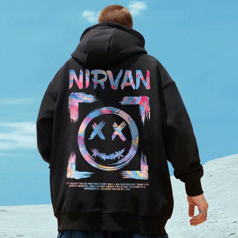 Áo Hoodie 【M-8XL】 Phiên Bản hip-hop Đường Phố Hàn Quốc 0