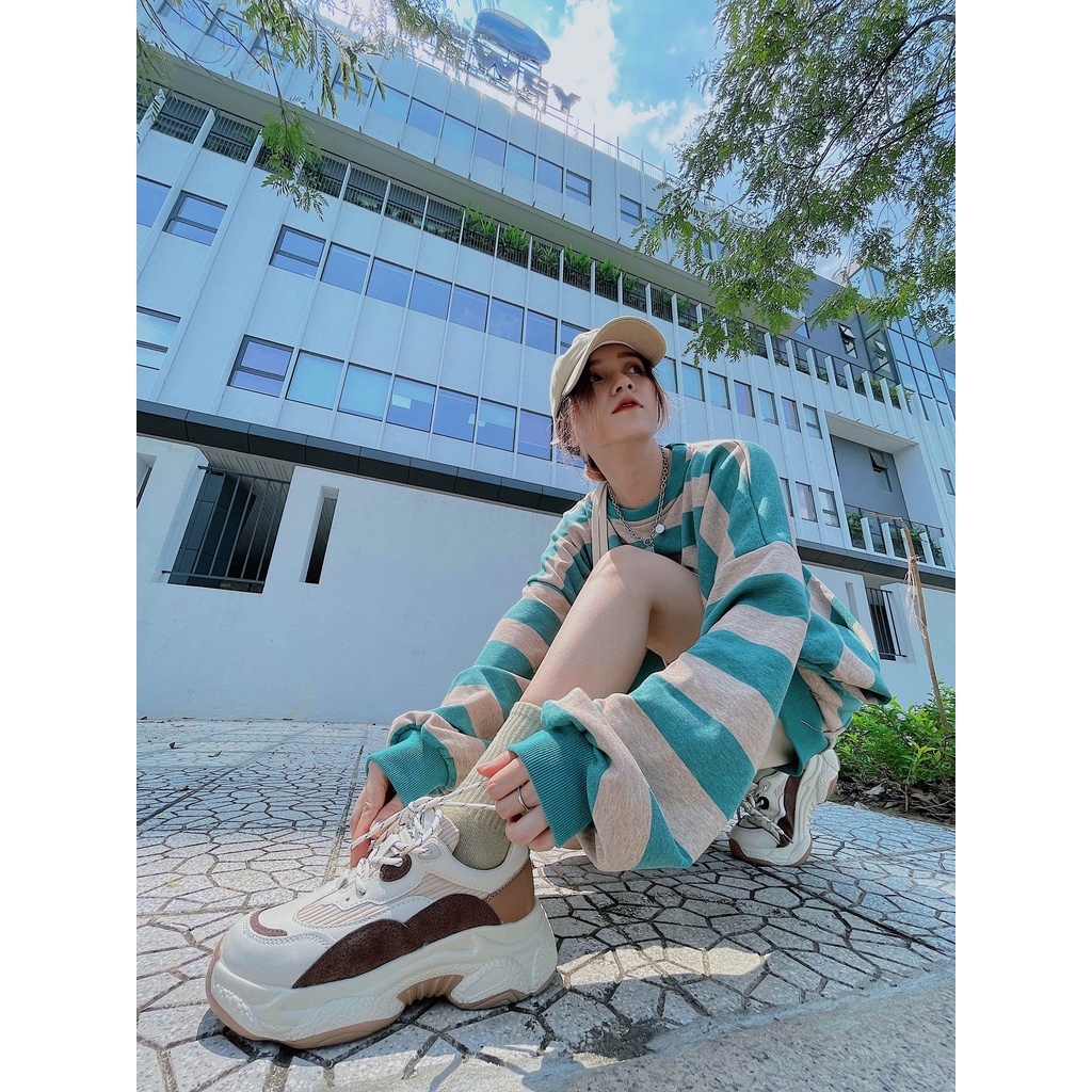 Áo nỉ nam nữ MINION CLOTHING oversize Unisex form rộng sweater kẻ Ulzzang Streetwear Hàn Quốc chất da cá cao cấp A3034 | BigBuy360 - bigbuy360.vn