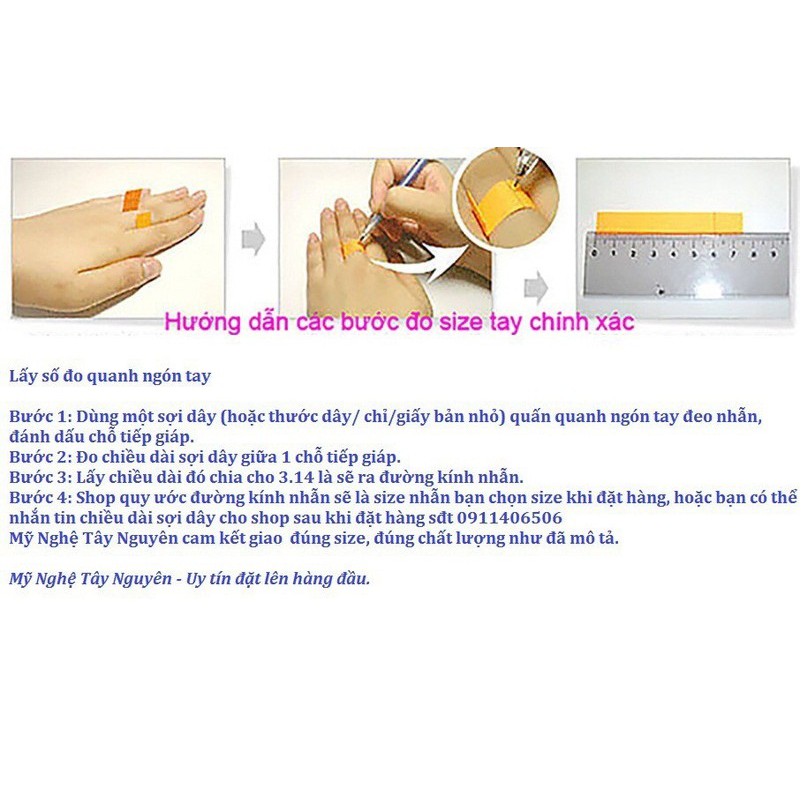 Nhẫn Xương Mỹ Nghệ - Màu Ngà 10mm