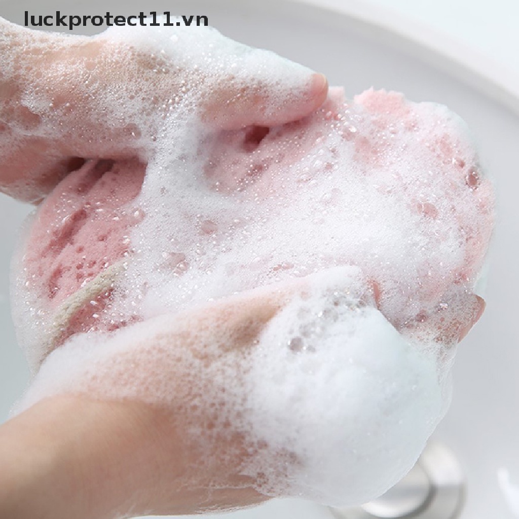 Bông Tắm Cotton Mềm Mát Xa Tẩy Tế Bào Chết Tiện