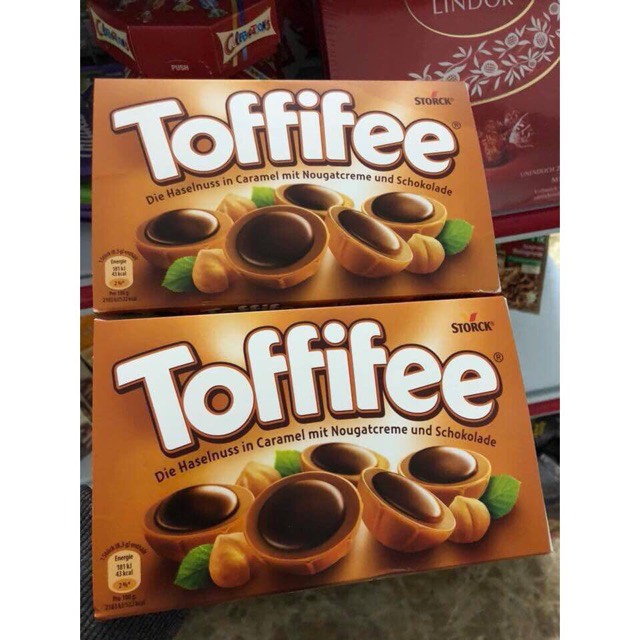 Kẹo Toffiifee vị caramen và socola hàng xách tay