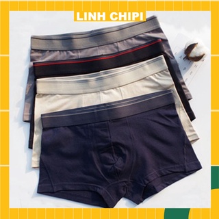 Quần sịp nam boxer chất cotton mỏng nhẹ thoáng mát LINHCHIPI QL 06