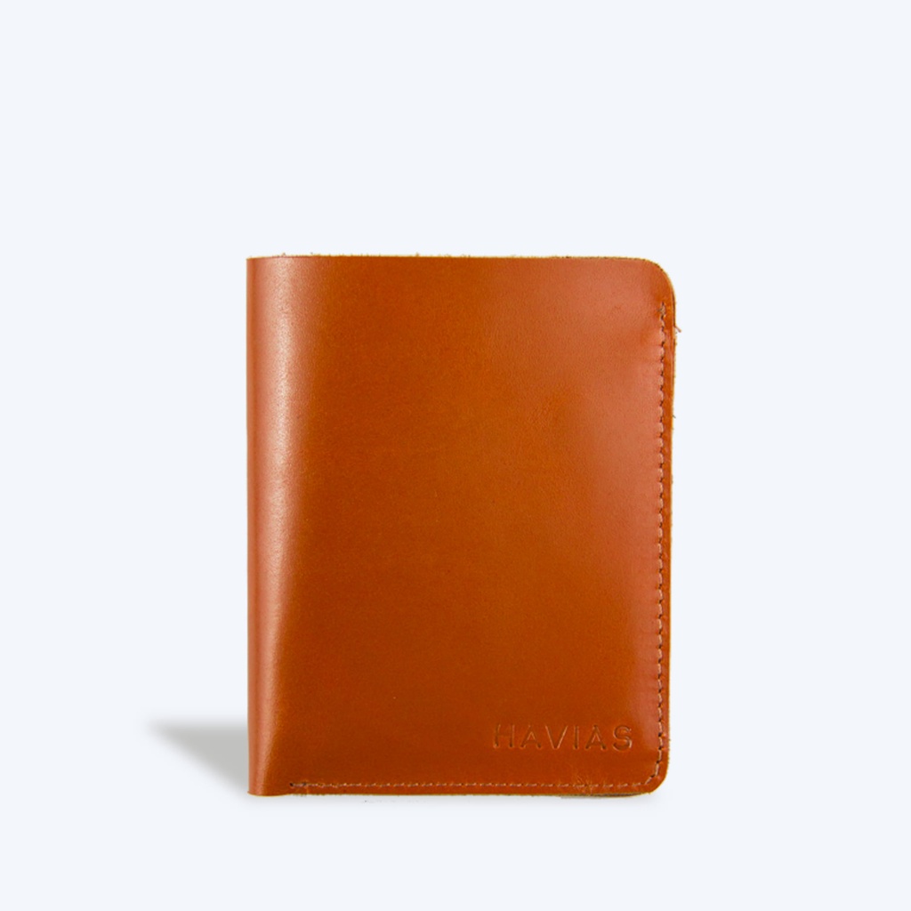 Ví da Mini HAVIAS VAMI Handcrafted Wallet - Vàng Bò