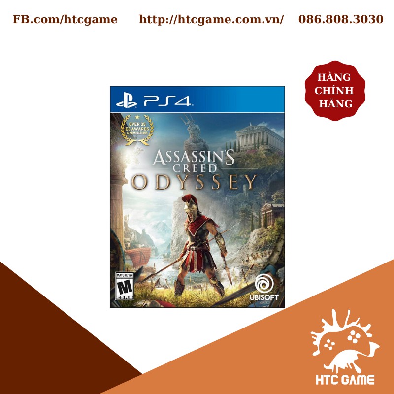 Đĩa Game Assassin's Creed Odyssey - PS4