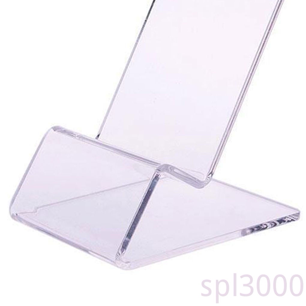 Giá Đỡ Điện Thoại Mini Bằng Acrylic Trong Suốt Tiện Dụng