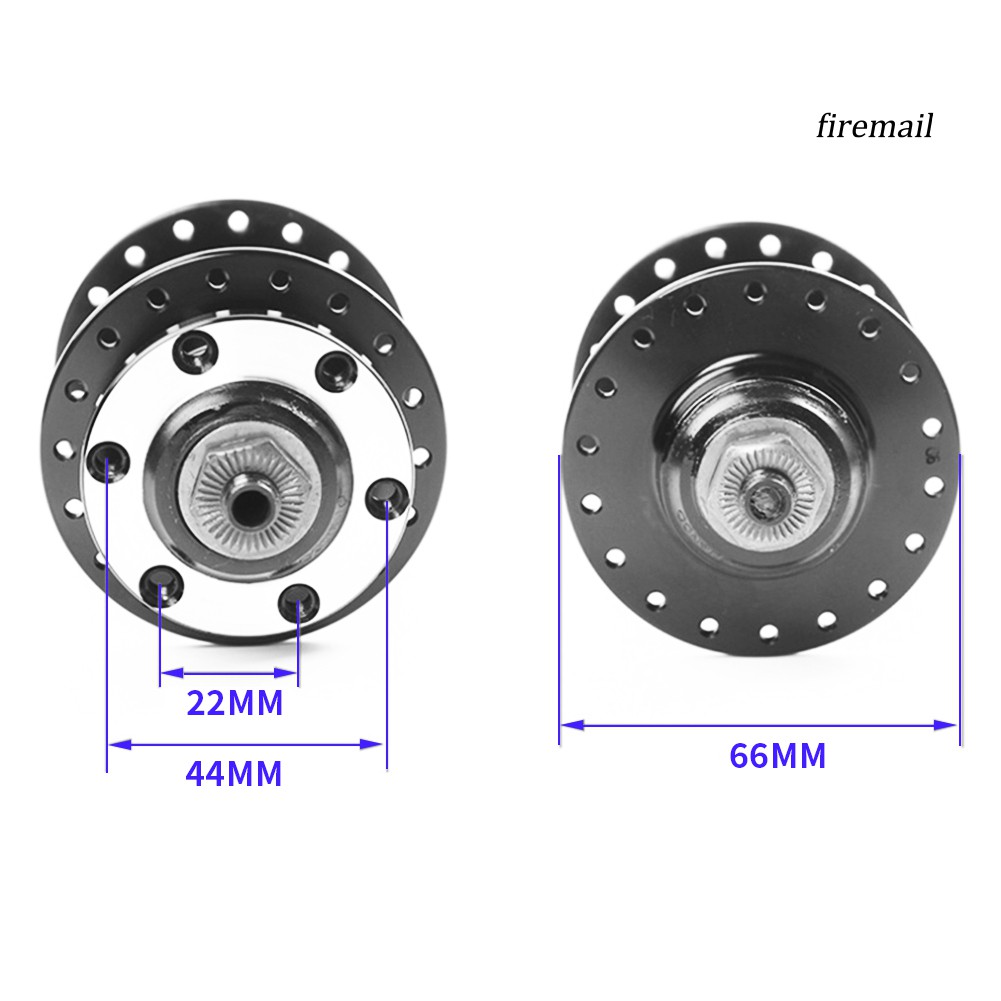 Bộ Đùm Trước Và Đùm Sau Xe Đạp 36 Lỗ Kèm Thanh Nhả Nhanh Dành Cho Xe Đạp Leo Núi (Có Bán Lẻ)