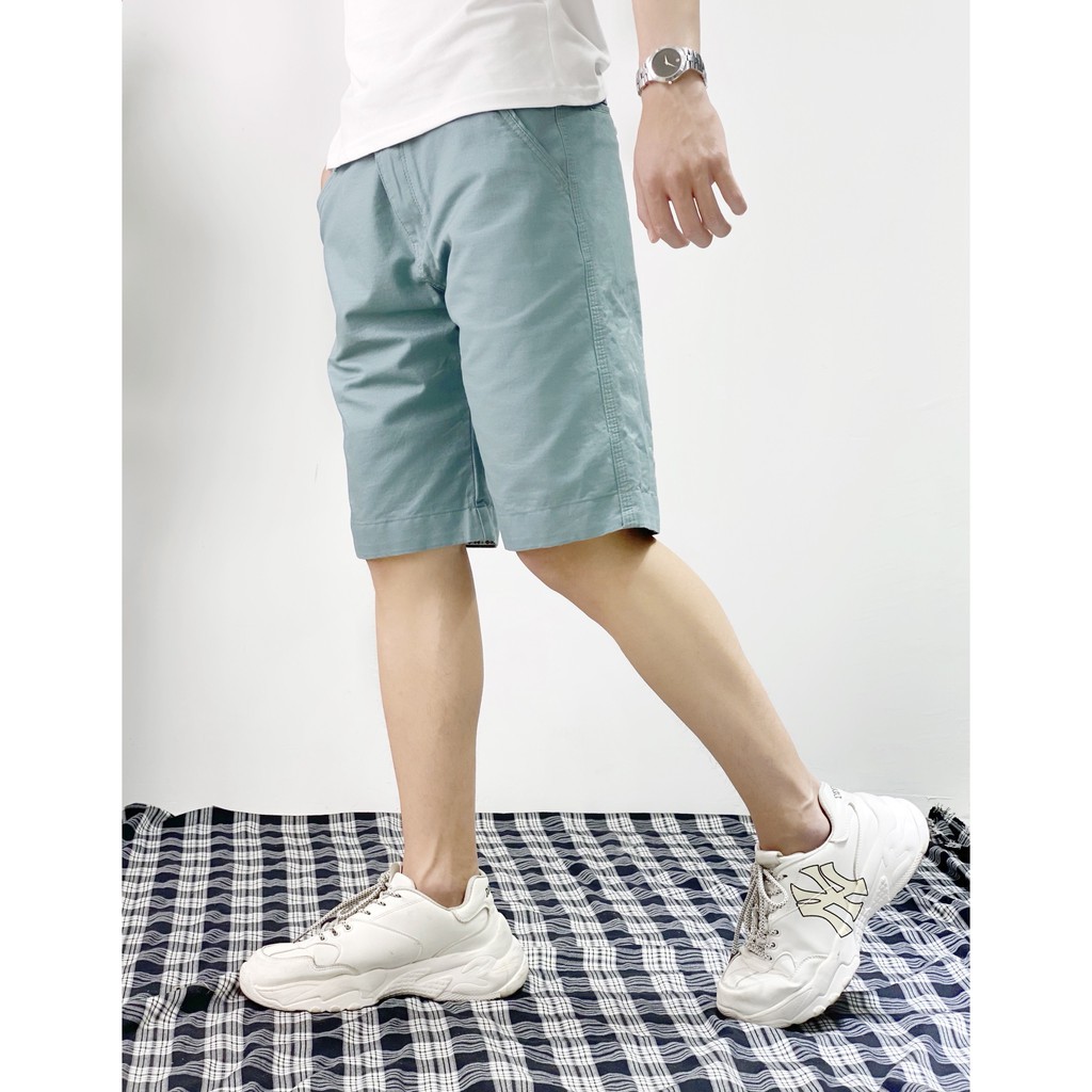 Quần short nam kaki FM Style 7 màu trẻ trung năng động thun cotton co giãn 4 chiều 211128128