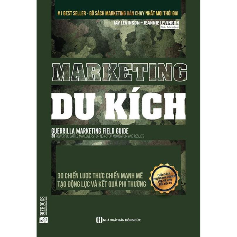 [Best Seller] Sách Marketing du kích: 30 chiến lược thực chiến mạnh mẽ tạo động lực và kết quả phi thường