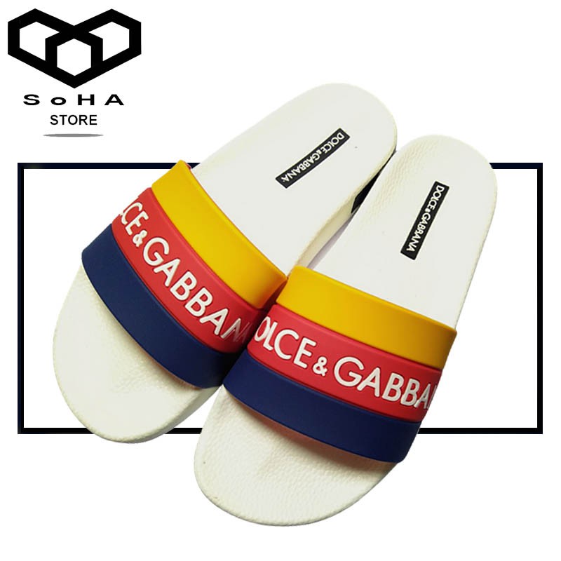 Dép Nam Quai Ngang DOLCE & GABBANA Cao Cấp Có Chế Độ Bảo Hành