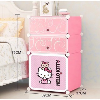 Tủ đầu giường kitty đôremon Shoph2t