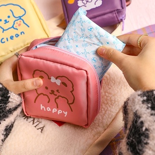 Multi-Purpose Mini Cosmetic Bag With Cute Patterns For Women