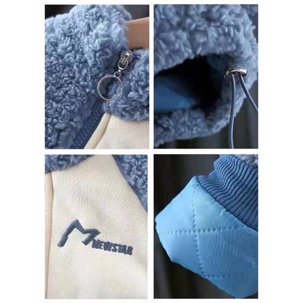 Áo Khoác Lông Cừu Bé Trai Và Bé Gái 8-30kg Thời Trang Thu Đông LABI BABY